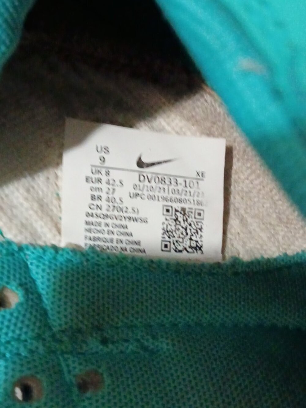 Nike Mens Dunk Low Clear Jade DV0833-101 Retro Casual Shoes Sneakers Size 9 - Picture 2 of 13